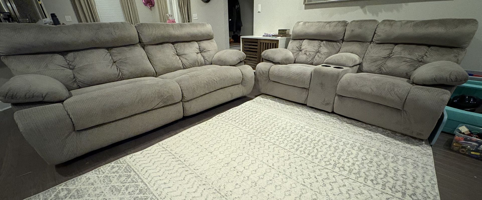 2 Reclining Sofas For Sale