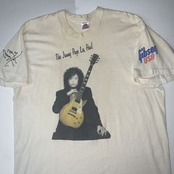 Vintage Led Zeppelin Jimmy Page Band Shirt 