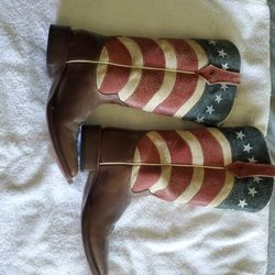 Girls leather boots