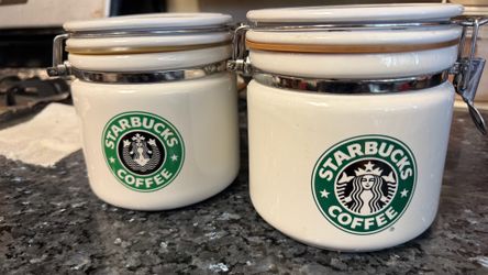 Starbucks canisters