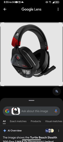 Dr Disrespect Turtle Beach Headset 180 OBO