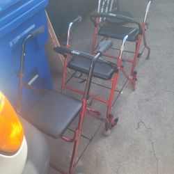 HALF ROLLATER WALKERS