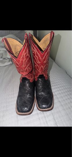 Caiman patchwork boots/ Botas de caiman labor de retazos
