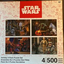 Star Wars Christmas Puzzle Set 