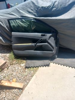 2008 driver side door and window and panel