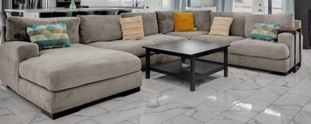 Couch U Shape gray