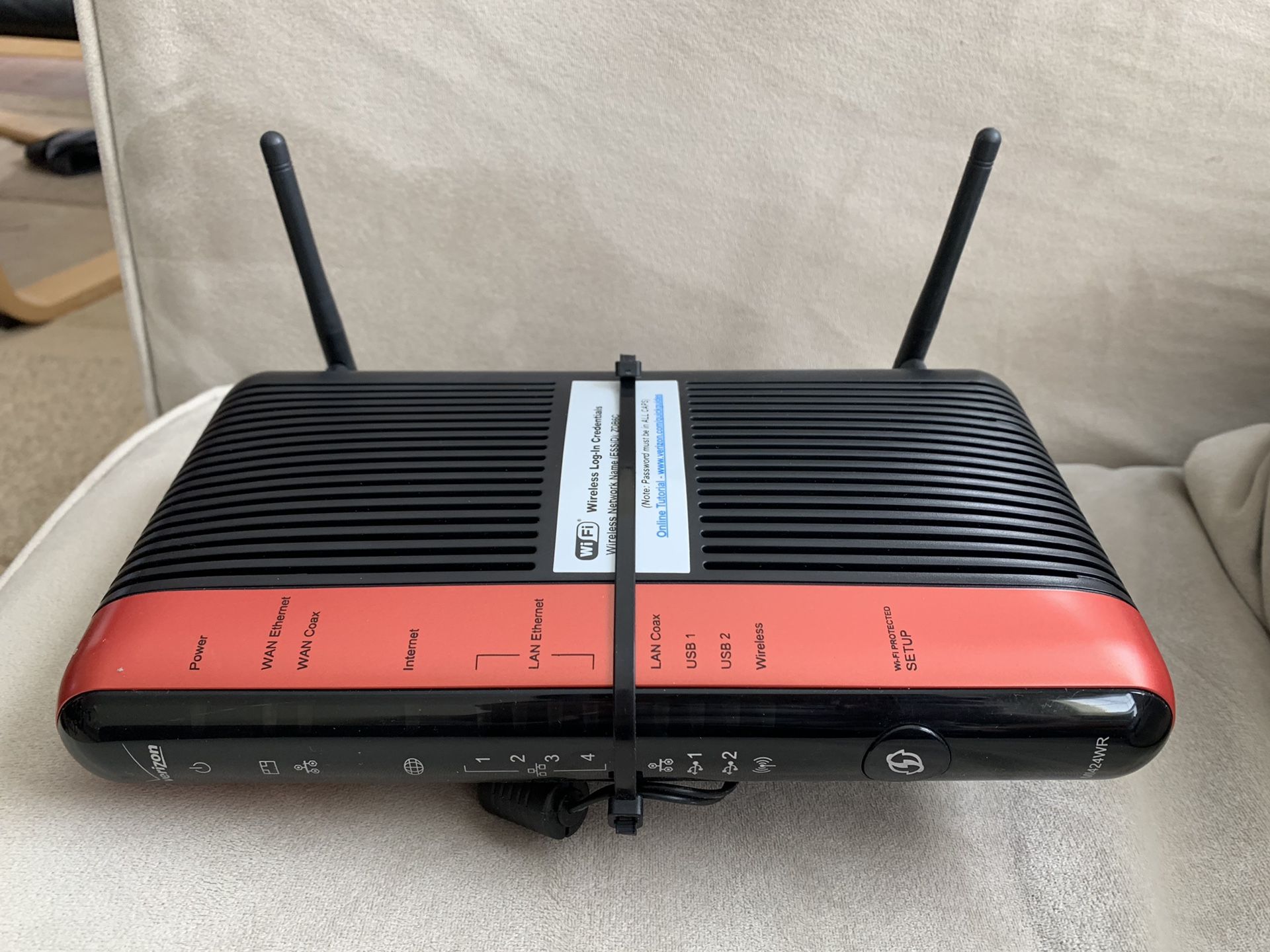 Verizon router modem