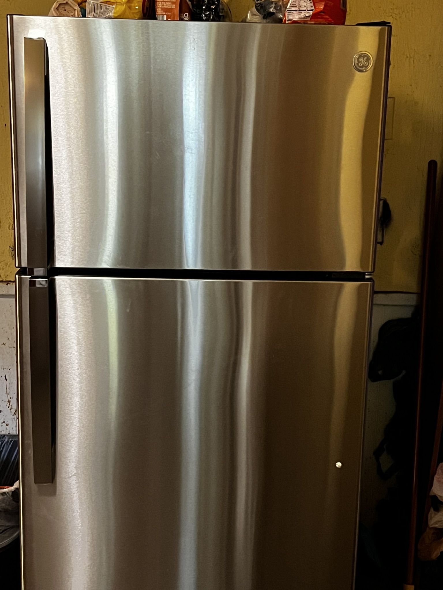 Grey Brand New Fridge