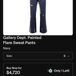 Gallery Dept. Painted Flared sweat pants