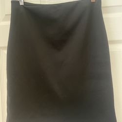 New York And Company Black Stretch Skirt, Size 8