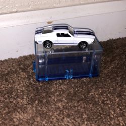 Hot Wheels 1968 Ford Mustang in it’s own display case! 
