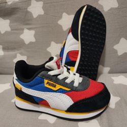 INFANT PUMA SHOES SIZE 7C- FREE DELIVERY