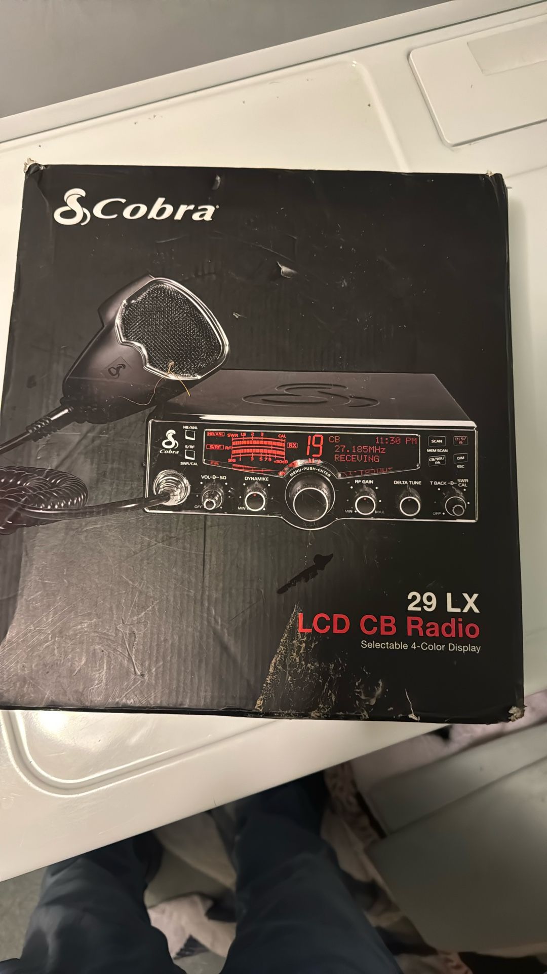 Cobra 29 LX LCD CB RADIO 4 Color Selectable Display