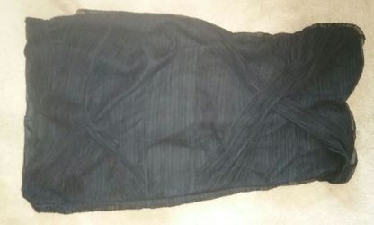 Black prom/party dress. Small