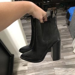Real Leather Steve Madden Boots 
