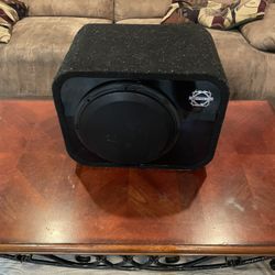 JL Audio 12” Sub &Bassworx Box