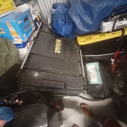 Big Dewalt Tool Chest On Wheel