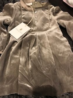 Gucci velour dress