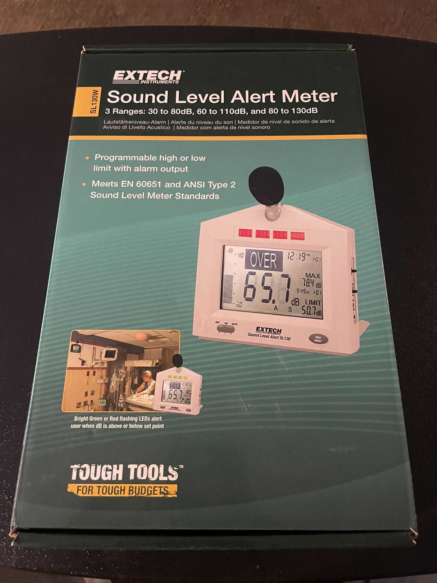 Sound Level Alert Meter