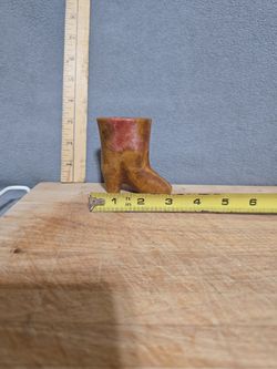 Western Boot Pen Holder