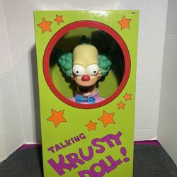 Krusty the Clown Talking Doll 2024 Simpsons Jakks 