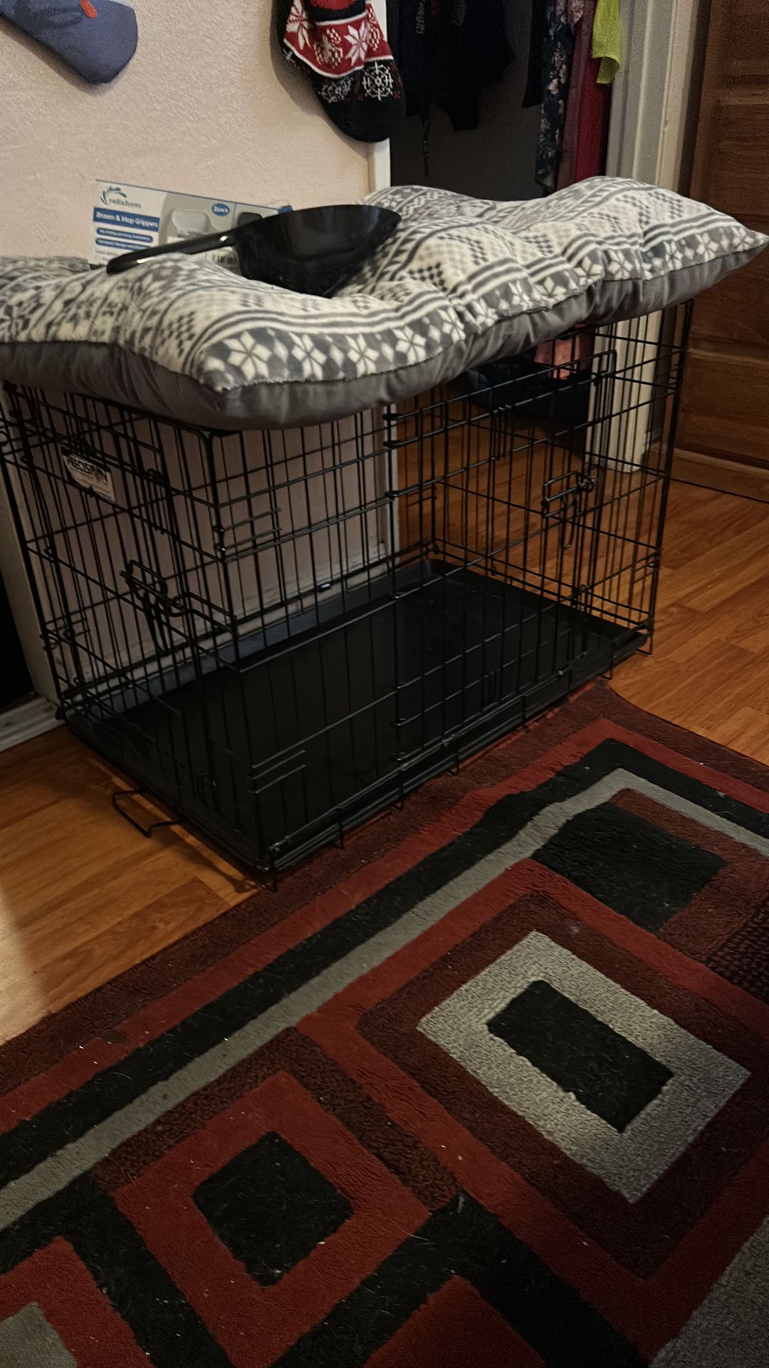 Small dog crate