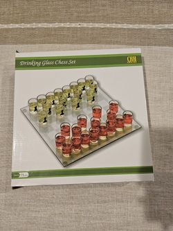 Shot Glass Drinking Chess Set