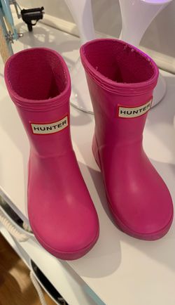 Hunter boots. Toddler size UK 5, US 6