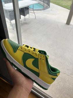 nike dunk low “reverse brazil”
