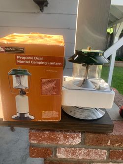 Propane camping lantern