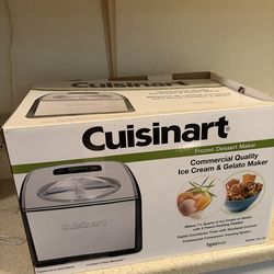 Cuisinart ice cream and gelato maker