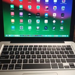 MACBOOK PRO 13" 9.2 DUAL CORE INTEL i5, 16GB RAM 500GB SSD