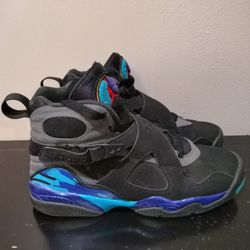 Size 6.5 - Jordan 8 Retro Aqua 2015