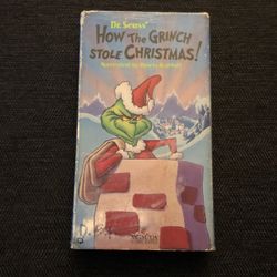 The Grinch Who Stole Christmas VHS