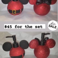 Disney Mickey And Minnie Soap Dispenser