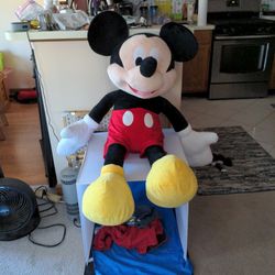 Large Mickey Mouse Stuffed Animal