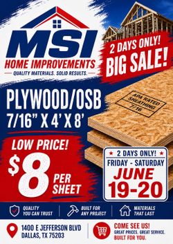 OSB Plywood