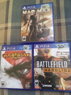 JUEGOS PARA PS4
