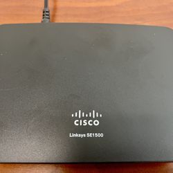 CISCO LINKSYS SE1500 5-PORT FAST 10/100 ETHERNET SWITCH HUB & ADAPTER