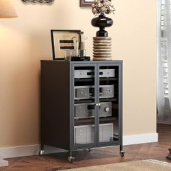 Entertainment Stereo Storage Cabinet, New