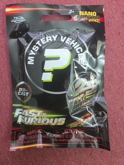 Jada Toys Nano Hollywood Rides Fast & Furious 25th Anniversary Mystery Vehicle Blind Bag
