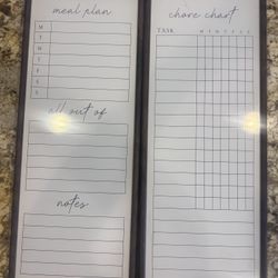 Chore Chart/Family Planner