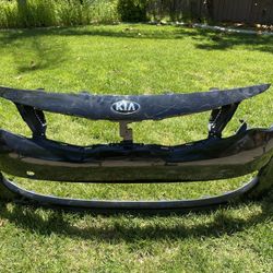2017 Kia Forte Bumper Black