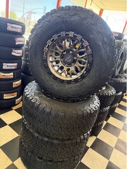 🌀🔱 Vendo Rines nuevos 17 x 9 Para For 150 con llantas 315 70’R 17 Bfgoorich ko2