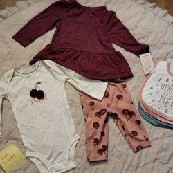 Baby Girl 3 Piece Outfit