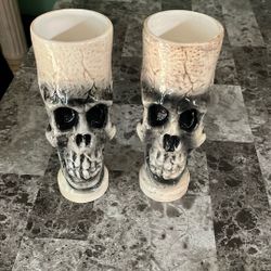 Skull Flower Vase 