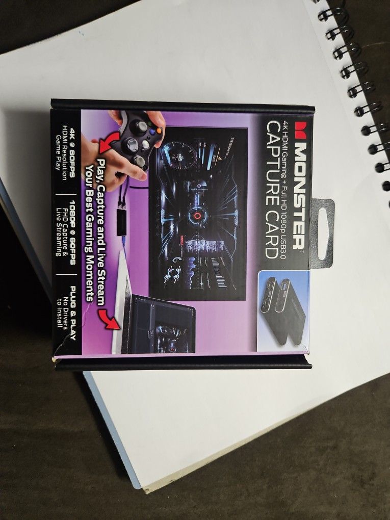 Monster 4K HDMI Gaming+Full HD 1080p Usb3.0