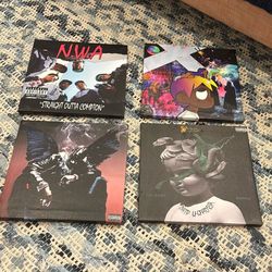 4 Rap posters Lil uzi vert Travis Scott N.W.A Lil baby Gunna
