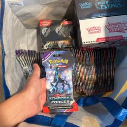 Pokemon Mega Evolution Booster Box , Temporal Forces & White Flare