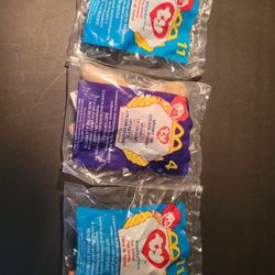 Mcdonalds 1998 Ty Beanies